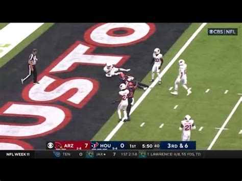 Dalton Schultz Dives Slides For The Td Cardinals Vs Texans