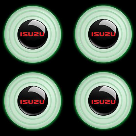 Luminous Upgrade 4Pcs ISUZU Car Door Absorber Gasket Soundproof