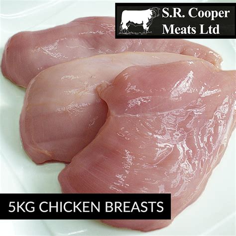 5kg Fresh Chicken Breasts S R Cooper Meats Ltd