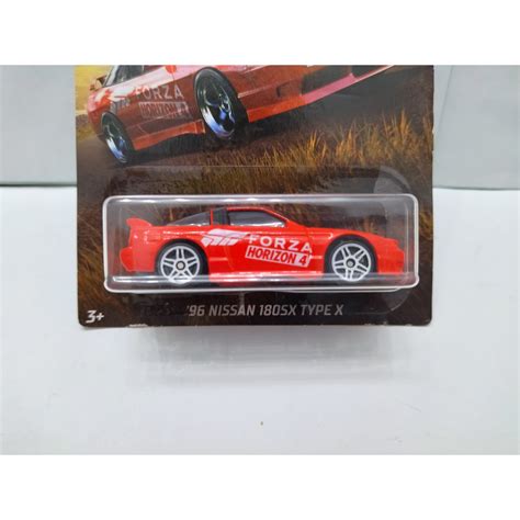 NISSAN 180 1996 SX TYPE X 2 6 FORZA HORIZON 1 64 HOT WHEELS BCN STOCK