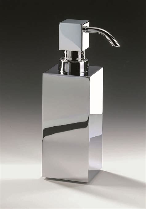 CHROME PLATED LIQUID SOAP DISPENSER DW 395 BY DECOR WALTHER