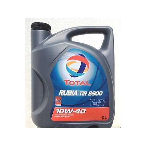 Масло Total RUBIA TIR 8900 10W40 5 л купить недорого в Екатеринбурге