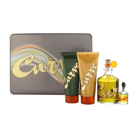 Set Curve For Men 4pc Cologne 42oz Spray Alberto Cortes Cosmetics