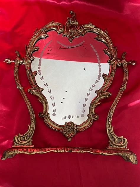 Vintage Mirror Dressing Table Bronze 20th Century Catawiki