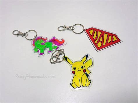 Make Your Own Personalized DIY Keychain Using Shrink Plastic