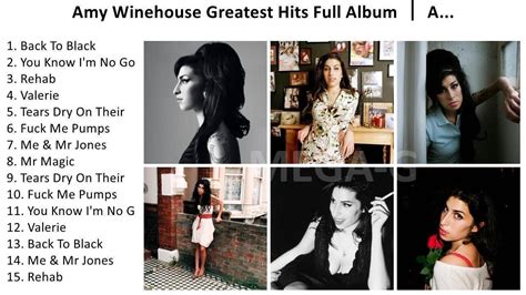 A M Y W I N E H O U S E Greatest Hits Full Album Best Songs