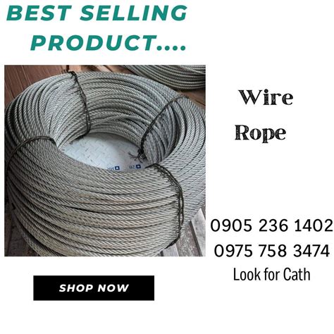 Galvanized wire rope, Commercial & Industrial, Construction Tools ...