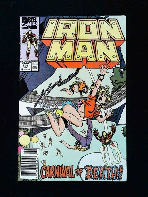 Iron Man 253 Marvel Comics 1990 Vf Newsstand Comic Books Copper