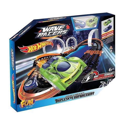 Hot Wheels Wave Racers Pista Triple Skyloop F Fun Em Promo O Na Americanas