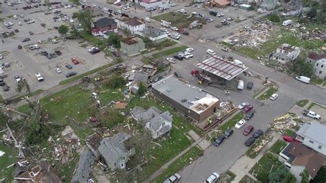 Marshalltown Iowa Tornado 2018 4k Drone Video Marshalltown Iowa