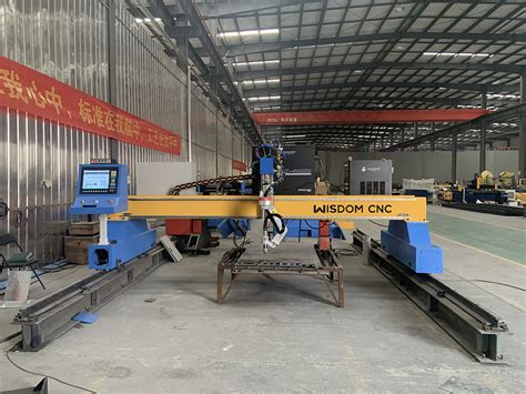 Buy Gantry Cnc Plasma Bevel Cutting Machine From Jinan Wisdom Cnc