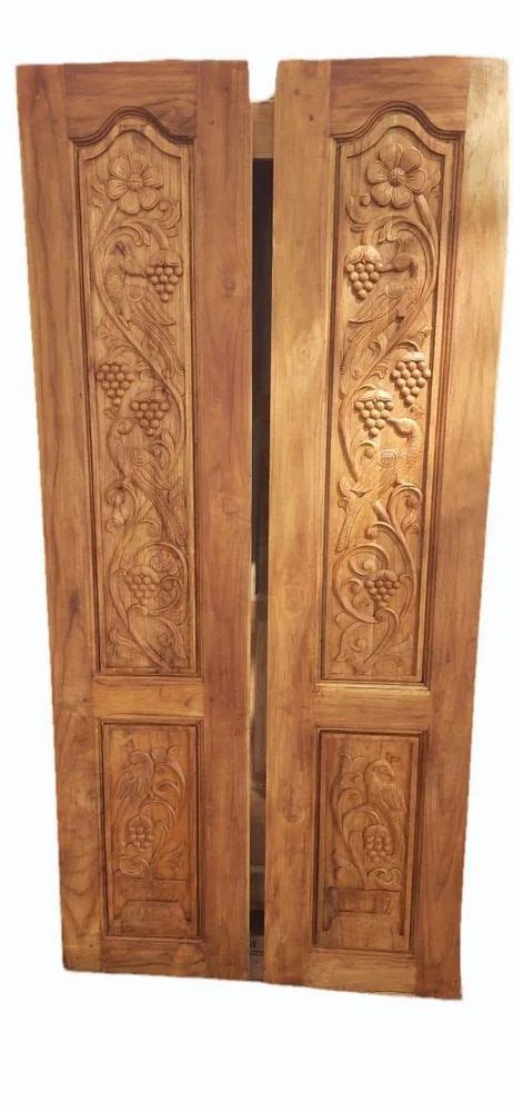 Carved Teak Wood Double Door At Best Price In Thanjavur By Sri Sabari