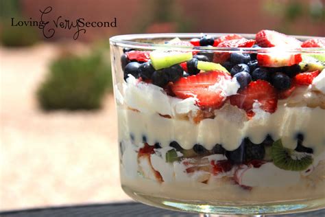 Loving Every Second Fresh Berry Cheesecake Trifle