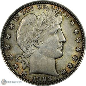 1892 O Barber Half Dollar Value | CoinTrackers