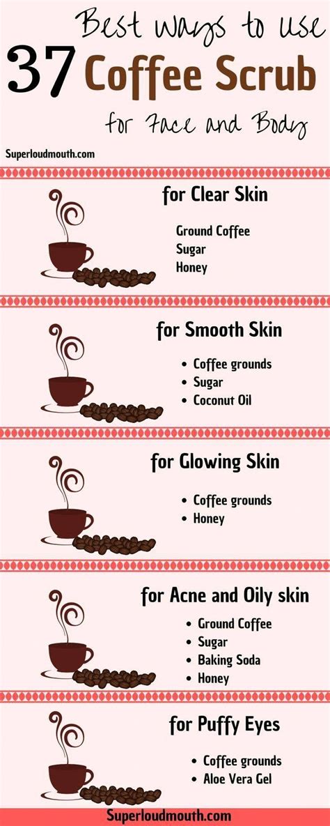 Coffee Scrub Has Many Benefits From Exfoliating The Impurities From The Skin To Keeping It Soft