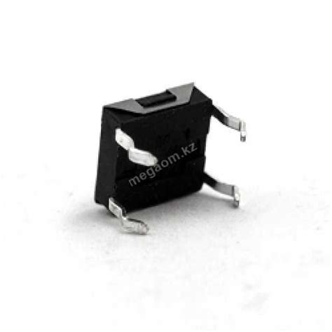 Кнопка тактовая, 6x6 Общая высота 3,1 мм, 12V 50mA Купить в розницу и ...