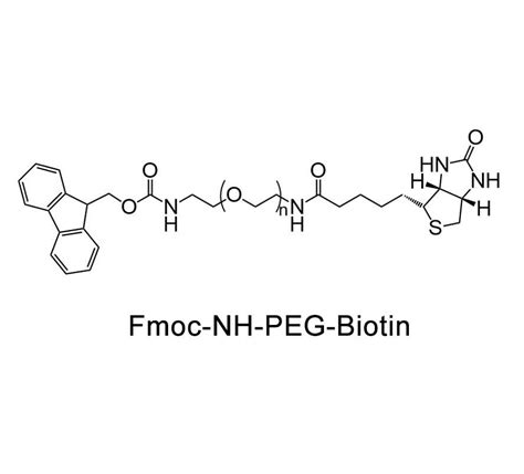 修饰性PEG芴甲氧羰基 氨基 聚乙二醇 生物素Fmoc NH PEG Biotin 哔哩哔哩