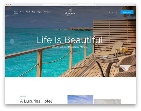 35 Best Free Hotel Website Templates Built For Modern Businesses 2021