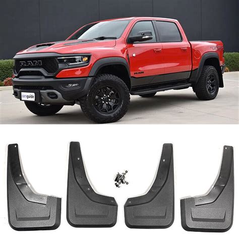 Oe Fitment 4 Pcs Front Rear Splash Mud Guards Flaps Kit For 21 Up Ram