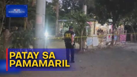 Mukha Ng Balita Magsasaka Sa Quezon Patay Sa Pamamaril Youtube