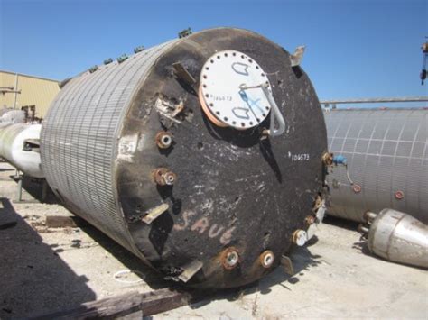 Gallon Stainless Steel Jacketed Pressure Vessel Psi Internal