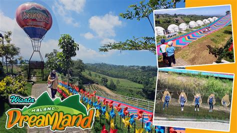 Wisata Malang Dreamland Update Tahun I Rainbow Slide Tertinggi Dan