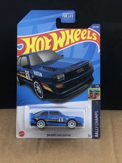 Hot Wheels Rally Champs Audi Sport Quattro Livraison Peigne