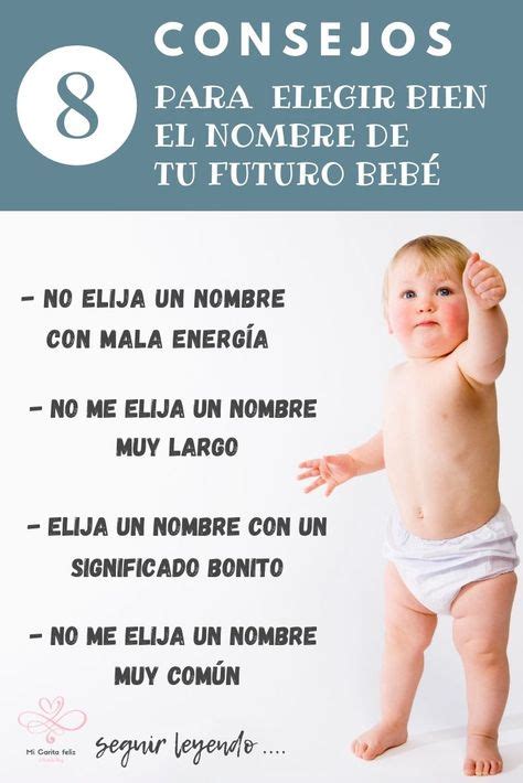 Pasos Para Elegir Bien El Nombre De Tu Beb En Con Im Genes