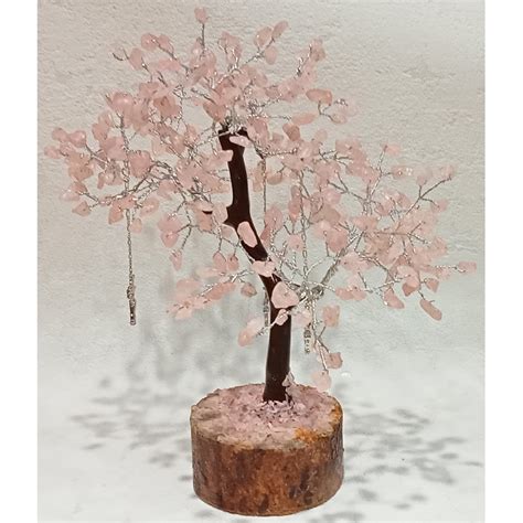 Arbre Du Bonheur Quartz Rose F Es