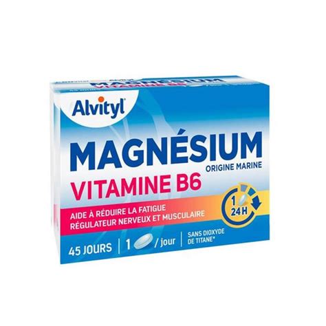 ALVITYL MAGNESIUM VITAMINE B6 45 COMPRIMES Pharmacie Cap3000