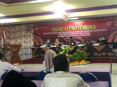 DPT Pemilu 2024 Sampang Sebanyak 761 Ribu Pemilih Media Madura