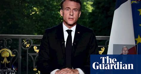 Eu Elections Macron To Dissolve French Parliament After Crushing Loss