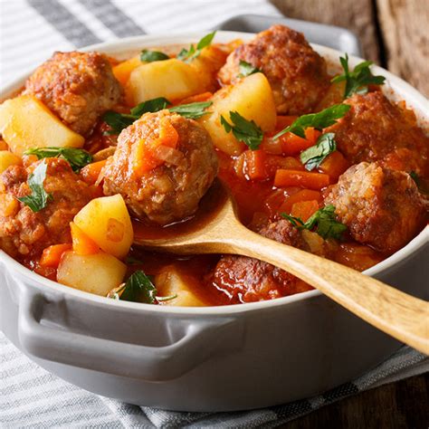 Recette Boulettes de bœuf et pommes de terre au Cookeo