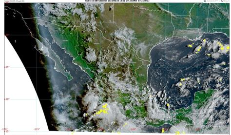 Este día se pronostican lluvias puntuales intensas en Chiapas Guerrero