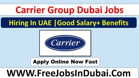 Carrier UAE Careers Jobs Vacancies In Dubai JobsInDubai