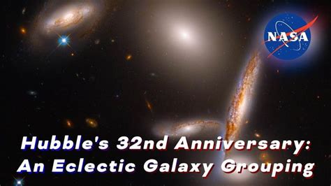 Hubble S Nd Anniversary An Eclectic Galaxy Grouping Nd