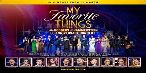 My Favorite Things The Rodgers And Hammerstein 80th Anniversary