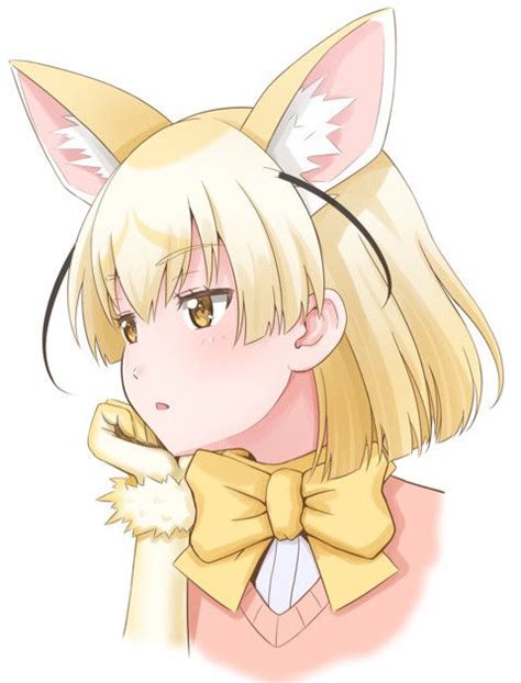 けものフレンズ フェネック かわいいアニメの女の子 フレンズ 可愛い キャラクター イラスト