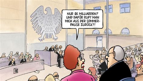 Milliarden Von Harm Bengen Politik Cartoon Toonpool