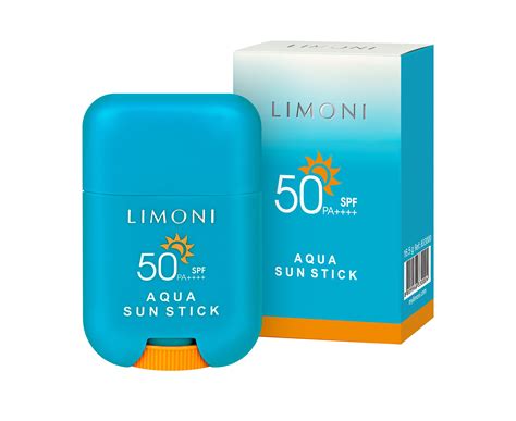 LIMONI Солнцезащитный стик SPF 50+РА++++ Aqua Sun Stick 16.5g – купить ...