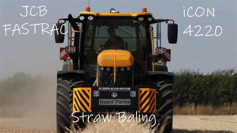 Brand New JCB Fastrac ICON Baling YouTube