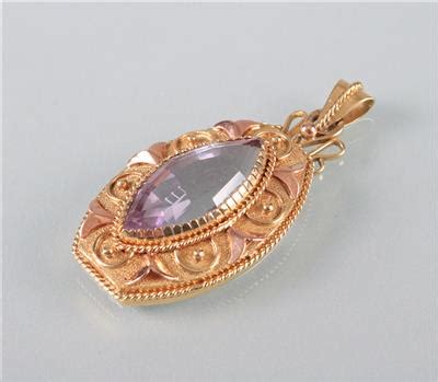 Amethyst Anhänger Kunst Antiquitäten und Schmuck 18 05 2020