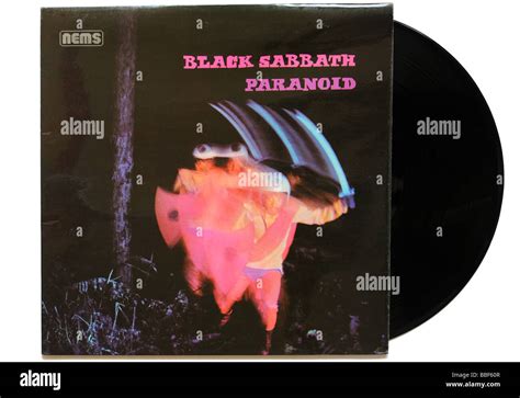 Black Sabbath Paranoid album Stock Photo - Alamy