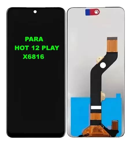 Tela Frontal Compatível Hot 12 Play X6816 S aro Parcelamento sem