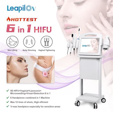 5D 7D Hifu Cartridges 12 Lines Face Lift Portable Vmax Hifu Vaginal