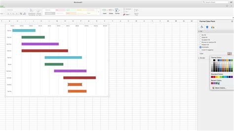 Gantt Chart Colors