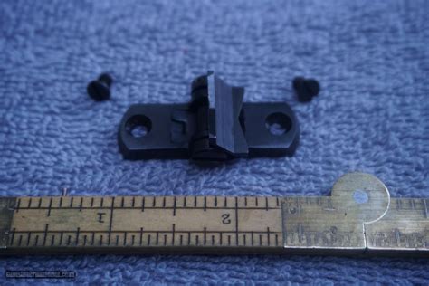 Winchester Model 70 Pre 64 375 Handh Rear Sight Mint