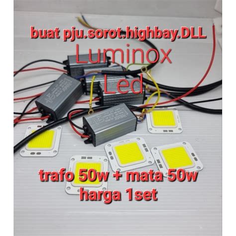 Jual Trafo Led Pju Cobra 50w 50 Watt Mata Led 50watt Driver Led 50w