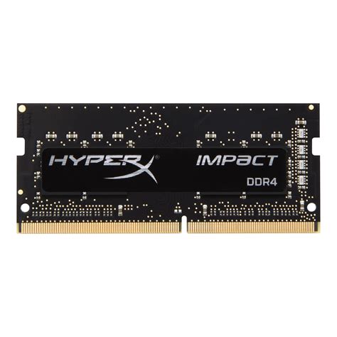 Kingston Hx S Ib Hyperx Impact Black So Dimm Gb Gbx Ddr