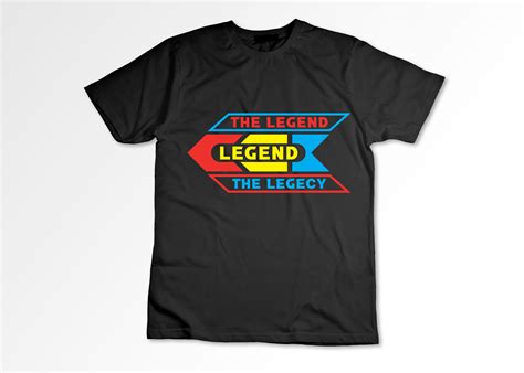 The Legend The Legacy T Shirt Design Graphic By Jakaria909369
